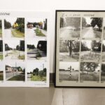 18.11.2020 Kielce. BWA. Przygotowania do wystawy zdjęć fotografika Pawła Pierścińskiego dokumentujących miejsca przy drodze do Włoszczowy oraz współczesnych z tych samych miejsc / Jarosław Kubalski / Radio Kielce