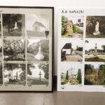 18.11.2020 Kielce. BWA. Przygotowania do wystawy zdjęć fotografika Pawła Pierścińskiego dokumentujących miejsca przy drodze do Włoszczowy oraz współczesnych z tych samych miejsc / Jarosław Kubalski / Radio Kielce