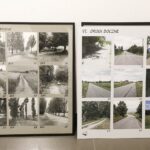 18.11.2020 Kielce. BWA. Przygotowania do wystawy zdjęć fotografika Pawła Pierścińskiego dokumentujących miejsca przy drodze do Włoszczowy oraz współczesnych z tych samych miejsc / Jarosław Kubalski / Radio Kielce