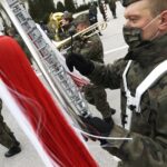 21.11.2020 Kielce. Centrum Przygotowań do Misji Zagranicznych. Przysięga elewów służby przygotowawczej / Jarosław Kubalski / Radio Kielce