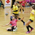 21.11.2020 Kielce. Piłka ręczna kobiet. I liga. Mecz Suzuki Korona Handball - AZS Uniwersytet Warszawski / Jarosław Kubalski / Radio Kielce
