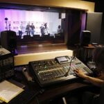 06.11.2020 Kielce. Koncert grupy 4TUNE w Studiu GRAM / Jarosław Kubalski / Radio Kielce