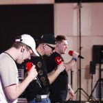 06.11.2020 Kielce. Koncert grupy 4TUNE w Studiu GRAM / Jarosław Kubalski / Radio Kielce