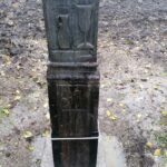 04.11.2020. Gacki. Krzyż po renowacji / Marta Gajda / Radio Kielce