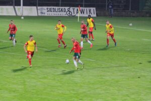 07.11.2020 Sosnowiec. Mecz Fortuna 1. Ligi Zagłębie Sosnowiec - Korona Kielce / Krzysztof Bujnowicz / Radio Kielce