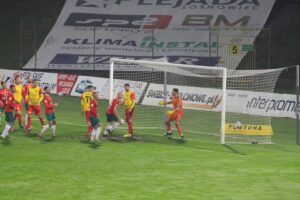 07.11.2020 Sosnowiec. Mecz Fortuna 1. Ligi Zagłębie Sosnowiec - Korona Kielce / Krzysztof Bujnowicz / Radio Kielce