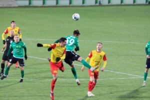 21.11.2020 Bełchatów. Mecz Fortuna 1. Ligi. GKS Bełchatów - Korona Kielce / Krzysztof Bujnowicz / Radio Kielce