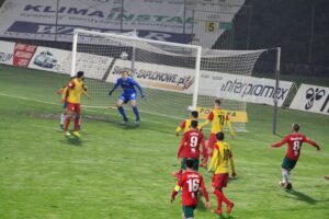 07.11.2020 Sosnowiec. Mecz Fortuna 1. Ligi Zagłębie Sosnowiec - Korona Kielce / Krzysztof Bujnowicz / Radio Kielce