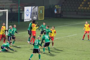 21.11.2020 Bełchatów. Mecz Fortuna 1. Ligi. GKS Bełchatów - Korona Kielce / Krzysztof Bujnowicz / Radio Kielce