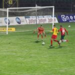 07.11.2020 Sosnowiec. Mecz Fortuna 1. Ligi Zagłębie Sosnowiec - Korona Kielce / Krzysztof Bujnowicz / Radio Kielce