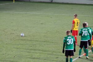 21.11.2020 Bełchatów. Mecz Fortuna 1. Ligi. GKS Bełchatów - Korona Kielce / Krzysztof Bujnowicz / Radio Kielce