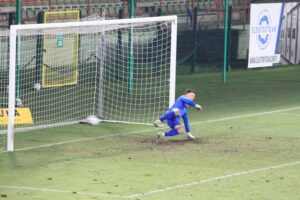 21.11.2020 Bełchatów. Mecz Fortuna 1. Ligi. GKS Bełchatów - Korona Kielce / Krzysztof Bujnowicz / Radio Kielce