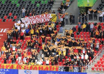 03.10.2020. Tychy. Fortuna 1 Liga. GKS Tychy - Korona Kielce / Krzysztof Bujnowicz / Radio Kielce