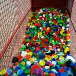 26.11.2020 Ćmielów. Serce na plastikowe nakrętki / Emilia Sitarska / Radio Kielce