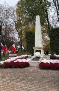 11.11.2020 Skalbmierz. Święto Niepodległości / Marta Gajda / Radio Kielce