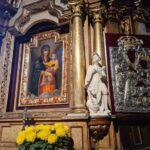 06.11.2020 Skalbmierz. Ołtarz Matki Bożej w Skalbmierzu po renowacji / Parafia Skalbmierz