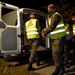 Opatów. Transport tlenu przez żołnierzy WOT / ŚBOT