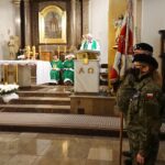 15.11.2020. Ożarów. Uroczystości upamiętniające Stanisława Bogusławskiego w 76. rocznicę bohaterskiej śmierci / Emilia Sitarska / Radio Kielce