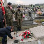 15.11.2020. Ożarów. Uroczystości upamiętniające Stanisława Bogusławskiego w 76. rocznicę bohaterskiej śmierci / Emilia Sitarska / Radio Kielce