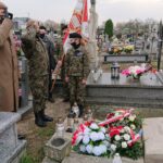 15.11.2020. Ożarów. Uroczystości upamiętniające Stanisława Bogusławskiego w 76. rocznicę bohaterskiej śmierci / Emilia Sitarska / Radio Kielce