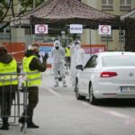 12.05.2020. Kielce. Stacja „drive-thru” / Wiktor Taszłow / Radio Kielce