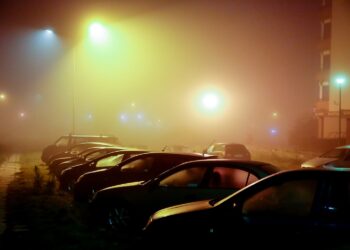 Mgła, smog / Wiktor Taszłow / Radio Kielce