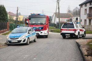 26.11.2020. Łukowa. Wybuch gazu w domu jednorodzinnym / Wiktor Taszłow / Radio Kielce