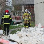 26.11.2020. Łukowa. Wybuch gazu w domu jednorodzinnym / Wiktor Taszłow / Radio Kielce