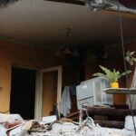 26.11.2020. Łukowa. Wybuch gazu w domu jednorodzinnym / Wiktor Taszłow / Radio Kielce