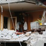 26.11.2020. Łukowa. Wybuch gazu w domu jednorodzinnym / Wiktor Taszłow / Radio Kielce