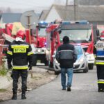 26.11.2020. Łukowa. Wybuch gazu w domu jednorodzinnym / Wiktor Taszłow / Radio Kielce