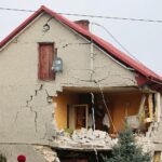 26.11.2020. Łukowa. Wybuch gazu w domu jednorodzinnym / Wiktor Taszłow / Radio Kielce