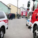 26.11.2020. Łukowa. Wybuch gazu w domu jednorodzinnym / Wiktor Taszłow / Radio Kielce