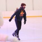 28.11.2020. Kielce. Lodowisko na Telegrafie / Wiktor Taszłow / Radio Kielce