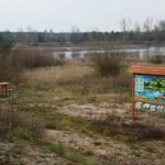 28.11.2020. Lipowica. Zbiornik wodny / Wiktor Taszłow / Radio Kielce