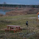 28.11.2020. Lipowica. Zbiornik wodny / Wiktor Taszłow / Radio Kielce