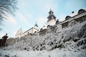 29.11.2020. Kielce. Zima w Kielcach / Wiktor Taszłow / Radio Kielce