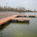 28.11.2020. Lipowica. Zbiornik wodny / Wiktor Taszłow / Radio Kielce