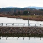 28.11.2020. Lipowica. Zbiornik wodny / Wiktor Taszłow / Radio Kielce