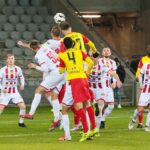 28.11.2020. Kielce. 28.11.2020. Kielce. 14. kolejka Fortuna 1 ligi. Korona Kielce - Resovia Rzeszów / Wiktor Taszłow / Radio Kielce