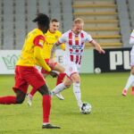 28.11.2020. Kielce. 28.11.2020. Kielce. 14. kolejka Fortuna 1 ligi. Korona Kielce - Resovia Rzeszów / Wiktor Taszłow / Radio Kielce