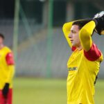 28.11.2020. Kielce. 28.11.2020. Kielce. 14. kolejka Fortuna 1 ligi. Korona Kielce - Resovia Rzeszów / Wiktor Taszłow / Radio Kielce