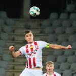 28.11.2020. Kielce. 28.11.2020. Kielce. 14. kolejka Fortuna 1 ligi. Korona Kielce - Resovia Rzeszów / Wiktor Taszłow / Radio Kielce