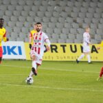 28.11.2020. Kielce. 28.11.2020. Kielce. 14. kolejka Fortuna 1 ligi. Korona Kielce - Resovia Rzeszów / Wiktor Taszłow / Radio Kielce