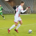 28.11.2020. Kielce. 28.11.2020. Kielce. 14. kolejka Fortuna 1 ligi. Korona Kielce - Resovia Rzeszów / Wiktor Taszłow / Radio Kielce