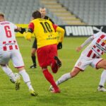 28.11.2020. Kielce. 28.11.2020. Kielce. 14. kolejka Fortuna 1 ligi. Korona Kielce - Resovia Rzeszów / Wiktor Taszłow / Radio Kielce