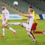 28.11.2020. Kielce. 28.11.2020. Kielce. 14. kolejka Fortuna 1 ligi. Korona Kielce - Resovia Rzeszów / Wiktor Taszłow / Radio Kielce