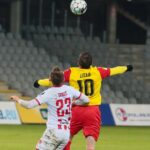 28.11.2020. Kielce. 28.11.2020. Kielce. 14. kolejka Fortuna 1 ligi. Korona Kielce - Resovia Rzeszów / Wiktor Taszłow / Radio Kielce