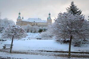 29.11.2020. Kielce. Zima w Kielcach / Wiktor Taszłow / Radio Kielce