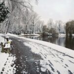 29.11.2020. Kielce. Zima w Kielcach / Wiktor Taszłow / Radio Kielce